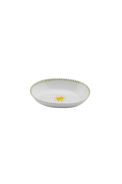 Hermia Juego de Desayuno de Porcelana Multicolor de 8 Piezas